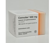 Convulex 500 mg x 100 caps.