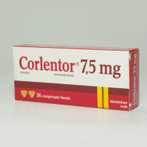 Corlentor 7.5mg x 4blist. x 14cpr.