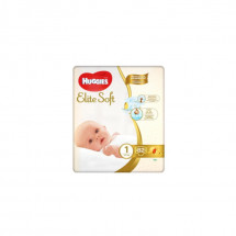 Huggies Nr.1 Elite Soft Mega 3-5 kg, 82 bucati