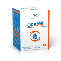 ORS Kids Bleu, 10 plicuri, Bleu Pharma
