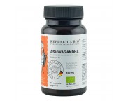 Ashwagandha ecologica, 60 capsule, Republica BIO