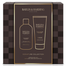 Set baie barbati cu Piper Negru & Ginseng, 2 piese, BAYLIS & HARDING