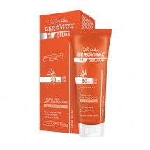Gerovital H3 Derma+ Sun - crema antiimbatranire SPF 50, tenta naturala, 50 ml