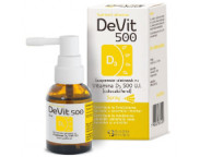 Devit 500 susp uleioasa cu Vit D3 500UI Spray x 20ml