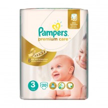 Pampers nr.3 Premium Care Midi 5-9 kg x 20 buc