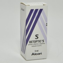 Betoptic-S suspensie oftalmica 0,25%, 5 ml