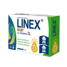 Linex Baby cu Vitamina D3 picaturi orale