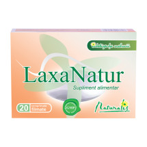 LaxaNatur, 20 comprimate filmate, Naturalis