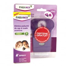Paranix - Spray pentru paduchii de cap si ouale acestora, 100ml + pieptene Cadou