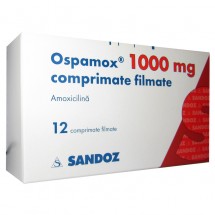 Ospamox 1g, 12 comprimate filmate