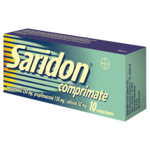 Saridon X 10 comprimate