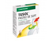 Tusol cu Vitamina C + propolis x 24 pastile