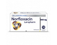 Norfloxacina 400mg x 10compr LARO