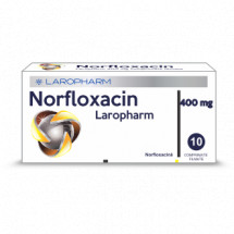  Norfloxacina 400 mg X 10 comprimate