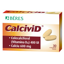 Calcivid X 30 comprimate filmate