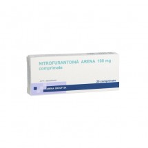 Nitrofurantoina 100mg, 1 blister x 20 comprimate  AR