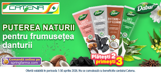 Puterea naturii pentru ingrijirea danturii: Dabur