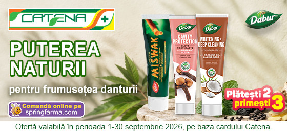 Puterea naturii pentru ingrijirea danturii: Dabur