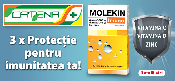 Molekin Imuno, protectie tripla pentru imunitatea ta 