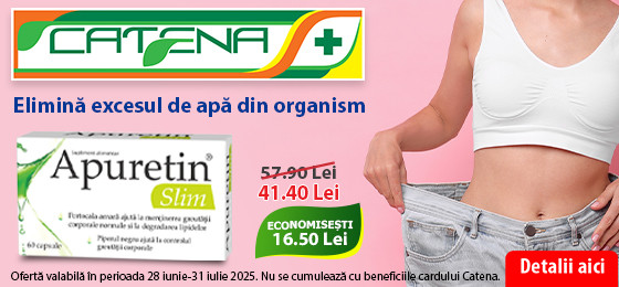 Elimina excesul de apa din organism cu Apuretin Slim! 