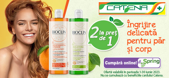 Ingrijire delicata pentru par si corp cu produse de la Bioclin 
