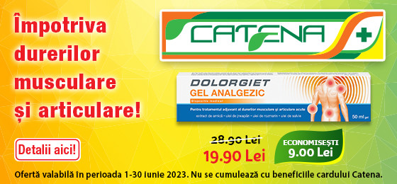 Suferi din cauza durerilor musculare sau articulare? Te ajuta Dolorgiet! 