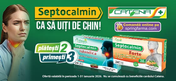 Septocalmin, ca sa uiti de chin