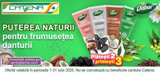 Puterea naturii pentru ingrijirea danturii: Dabur