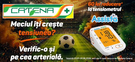 Meciul iti creste tensiunea? Tine la indemana Tensiometrul Assista! 