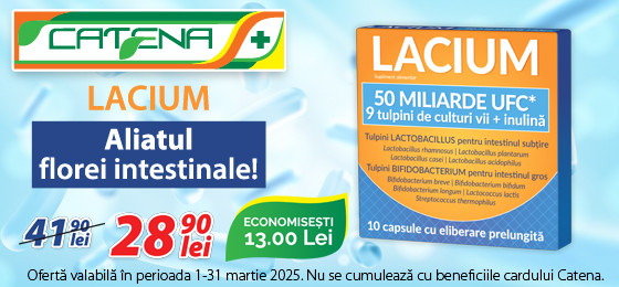 Lacium, aliatul florei intestinale sanatoase 