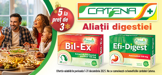 Bil-Ex si Efi-Digest, aliatii digestiei tale!