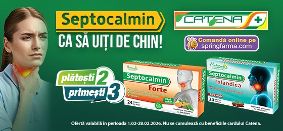 Septocalmin, ca sa uiti de chin