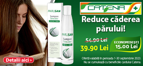 Parusan, impotriva caderii parului 