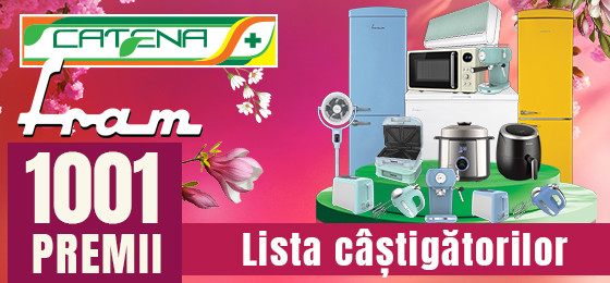 Castigatorii campaniei Fram 1001 premii 