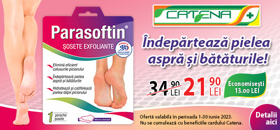 Parasoftin, solutia pentru talpi fine 